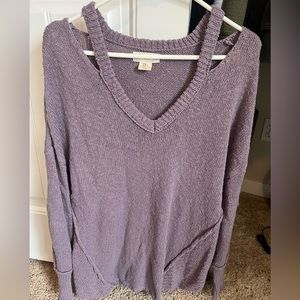 Purple sweater
